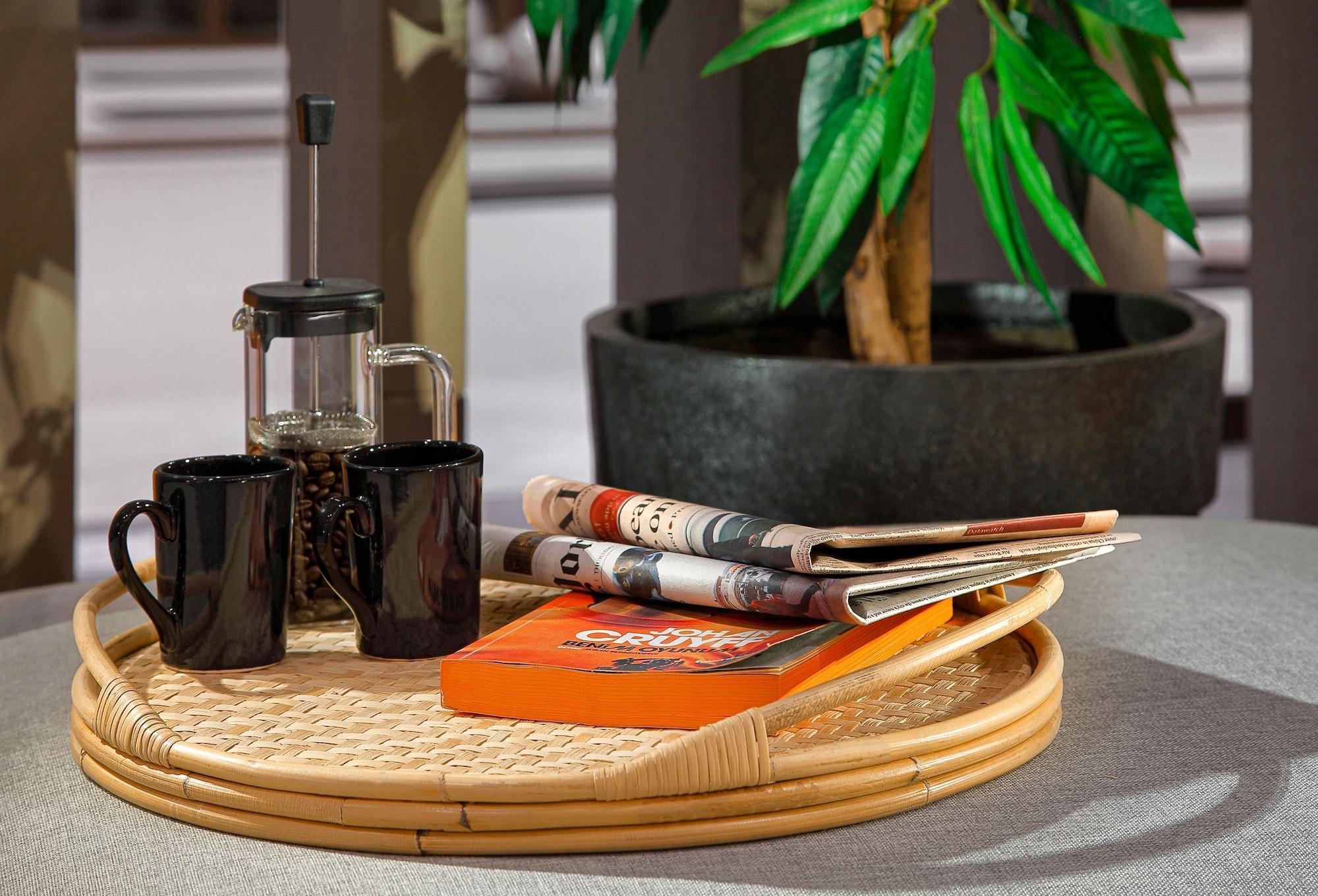 فندق Wanda Vista اسطنبول المظهر الخارجي الصورة A rattan tray