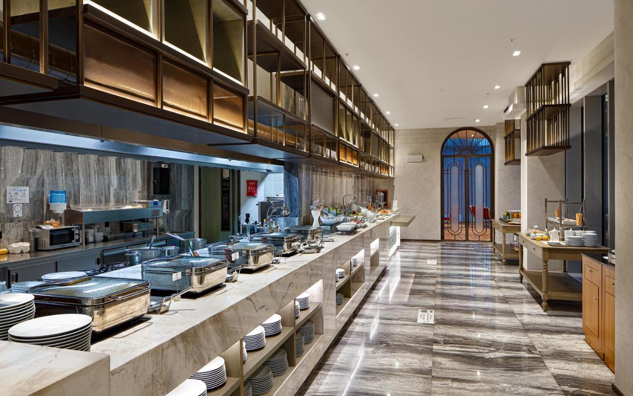 فندق Wanda Vista اسطنبول المظهر الخارجي الصورة The buffet at the hotel