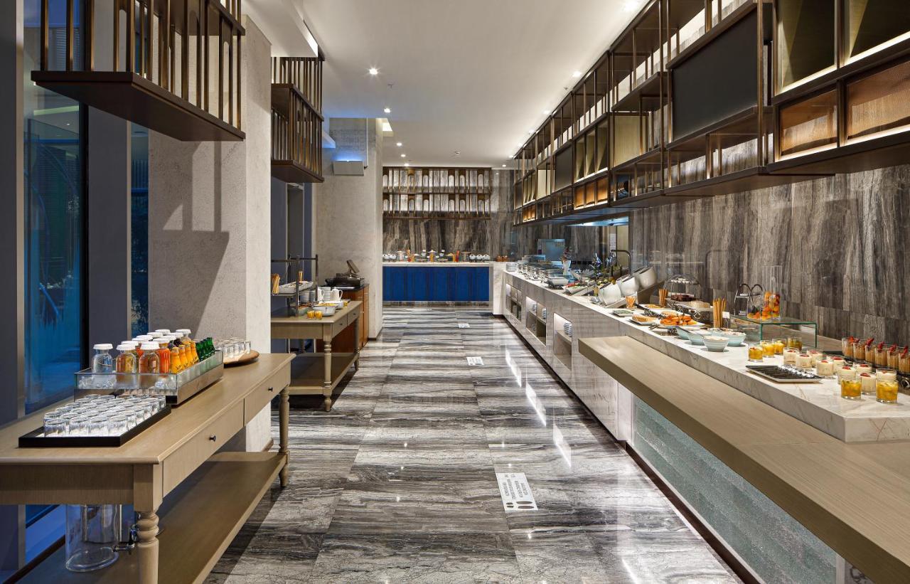 فندق Wanda Vista اسطنبول المظهر الخارجي الصورة The buffet at the hotel