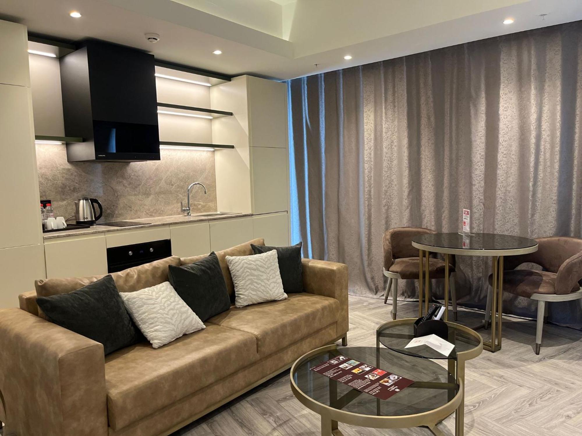 فندق Wanda Vista اسطنبول المظهر الخارجي الصورة A living room at the hotel